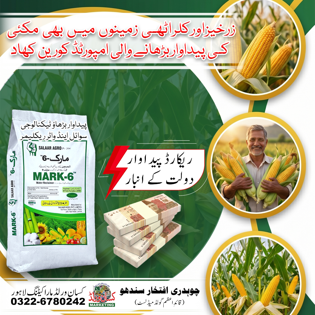 Mark 6 khad application with irrigation for crops, vegetables and orchards